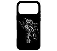 Custodia per iPhone 17 Pro Max Il Grande Serpente Tumulo Antico Vintage Geoglifo