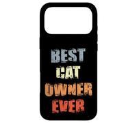 Custodia per iPhone 17 Pro Max Il miglior proprietario di gatti di sempre Mamma gatto papà