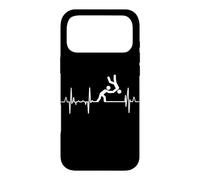 Custodia per iPhone 17 Pro Max Il mio cuore batte per il Judo Judoka Cardiogramma