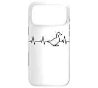 Custodia per iPhone 17 Pro Max Il mio cuore batte per le anatre