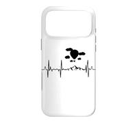 Custodia per iPhone 17 Pro Max Il mio cuore batte per l'ECG del pallonaro