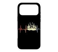 Custodia per iPhone 17 Pro Max Il mio cuore batte per l'ECG della natura