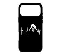 Custodia per iPhone 17 Pro Max Il mio cuore batte per lottatore di wrestling