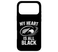 Custodia per iPhone 17 Pro Max Il mio cuore è tutto nero