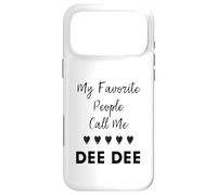 Custodia per iPhone 17 Pro Max Il mio preferito Persone Chiamami Dee Dee Zia Nonna Mamma
