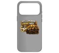 Custodia per iPhone 17 Pro Max Il mio sperma crea uomini vichinghi