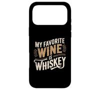 Custodia per iPhone 17 Pro Max Il mio vino preferito è il whisky Divertente Country Bere