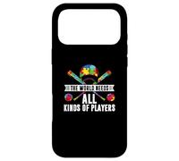 Custodia per iPhone 17 Pro Max Il mondo ha bisogno di tutti i tipi di giocatore Autismo Baseball autistico