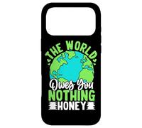 Custodia per iPhone 17 Pro Max Il mondo non ti deve niente, tesoro