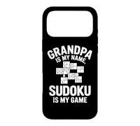 Custodia per iPhone 17 Pro Max Il nonno è il mio nome Sudoku è il mio gioco