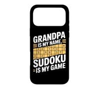 Custodia per iPhone 17 Pro Max Il nonno è il mio nome Sudoku è il mio gioco