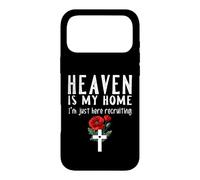 Custodia per iPhone 17 Pro Max Il paradiso è la mia casa Sono qui solo reclutamento cristiano