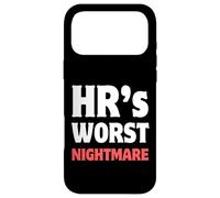 Custodia per iPhone 17 Pro Max Il peggior incubo delle risorse umane! Divertente licenziato, ultimo avvertimento e personale