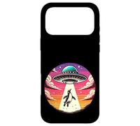 Custodia per iPhone 17 Pro Max Il pinguino ha rapito il rapimento dello spazio esterno della navicella spaziale aliena