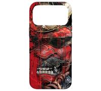 Custodia per iPhone 17 Pro Max Il potere dei samurai in stile vaporwave retrò samurai oni