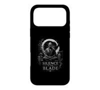 Custodia per iPhone 17 Pro Max Il silenzio è la lama Samurai Monaco Zen Warrior