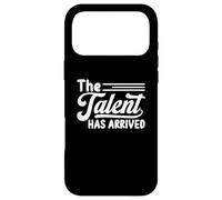 Custodia per iPhone 17 Pro Max Il talento è arrivato divertente Trash Talk Sport sarcastici