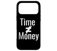 Custodia per iPhone 17 Pro Max Il tempo non è denaro segno uguale