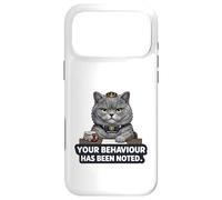 Custodia per iPhone 17 Pro Max Il tuo comportamento è stato notato - Sarcastico gatto britannico