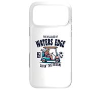 Custodia per iPhone 17 Pro Max Il villaggio delle acque Edge Golf Cart Design