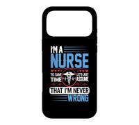 Custodia per iPhone 17 Pro Max I'm A Nurse To Save Time Let's Just Assume Nursing Nurses