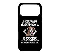 Custodia per iPhone 17 Pro Max I'm Getting A Boxer Funny Dog Mom Puppy Lovers