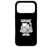 Custodia per iPhone 17 Pro Max I'm Here for the Outcome Not the Income Cat Worker Gear