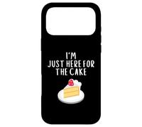 Custodia per iPhone 17 Pro Max I'm Just Here For The Cake Funny Wedding Party Costume Cakes