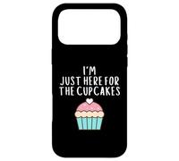 Custodia per iPhone 17 Pro Max I'm Just Here For The Cup Cakes Dolce Dolce Rosa Cup Cake