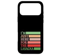 Custodia per iPhone 17 Pro Max I'm Just Here For The Lasagna Vintage Funny Italian Food