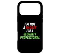 Custodia per iPhone 17 Pro Max Im Not A Hacker Im A Security Professional OPSEC Cyber Humor
