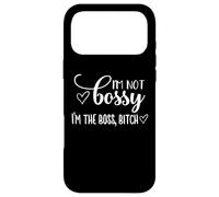 Custodia per iPhone 17 Pro Max I'm Not Bossy I'm The Boss Bitch Sign,I am the Boss Bossy