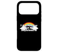 Custodia per iPhone 17 Pro Max I'm Not Gay But My Boyfriend Is