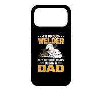Custodia per iPhone 17 Pro Max I'm Proud Welder But Nothing Beats Being Dad Welders Welding