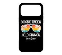 Custodia per iPhone 17 Pro Max Im Retired Goodbye Tension Hello Pension Funny Retirement