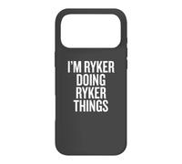Custodia per iPhone 17 Pro Max I'M RYKER DOING RYKER THINGS Funny Unique