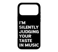 Custodia per iPhone 17 Pro Max I'm Silently Judging Your Taste In Music Teacher DJ Musicician