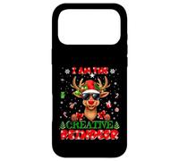 Custodia per iPhone 17 Pro Max I'm The Creative Reindeer Christmas Outfit Funny Xmas