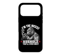 Custodia per iPhone 17 Pro Max I'm The Nicest Asshole You'll Ever Meet Monkey