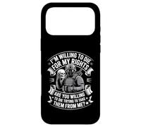 Custodia per iPhone 17 Pro Max Im Willing To Die For My Rights Veterans day Veteran