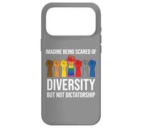 Custodia per iPhone 17 Pro Max Imagine Being Scared Diversity But Not Dictatorship Resist