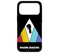 Custodia per iPhone 17 Pro Max Imagine Dragons Triangle Evolve Logo Nero