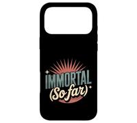 Custodia per iPhone 17 Pro Max Immortal So Far La morte sicura scherza con il sarcasmo -