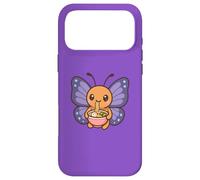 Custodia per iPhone 17 Pro Max Imperatore giapponese Farfalla Mangiare Ramen Noodles Kawaii Carino