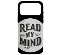 Custodia per iPhone 17 Pro Max Impressionante Leggi la mia Mente Stamp Look