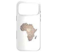 Custodia per iPhone 17 Pro Max Impronta digitale dell'Africa della melanina