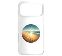 Custodia per iPhone 17 Pro Max Impronte oceaniche all'alba, sentiero costiero verso una serenità calma profonda