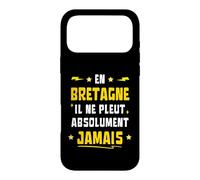 Custodia per iPhone 17 Pro Max In Bretagna non piove Assolutamente Mai Umorismo Breton