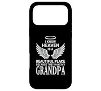 Custodia per iPhone 17 Pro Max In memoria del nonno angelo paradiso