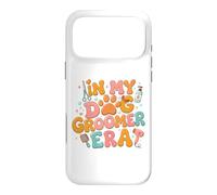 Custodia per iPhone 17 Pro Max In My Dog Groomer Era Puppy Stylist Groovy